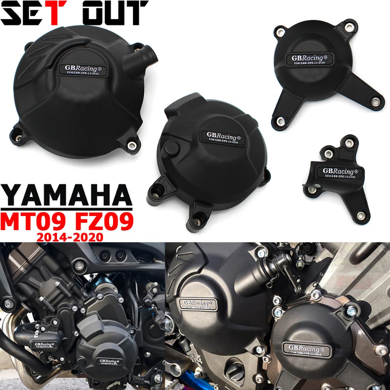 For YAMAHA MT-09 FZ09 Tracer 900/GT SXR900 14-20 Motorcycles Engine Cover Protection Case For GB Ra