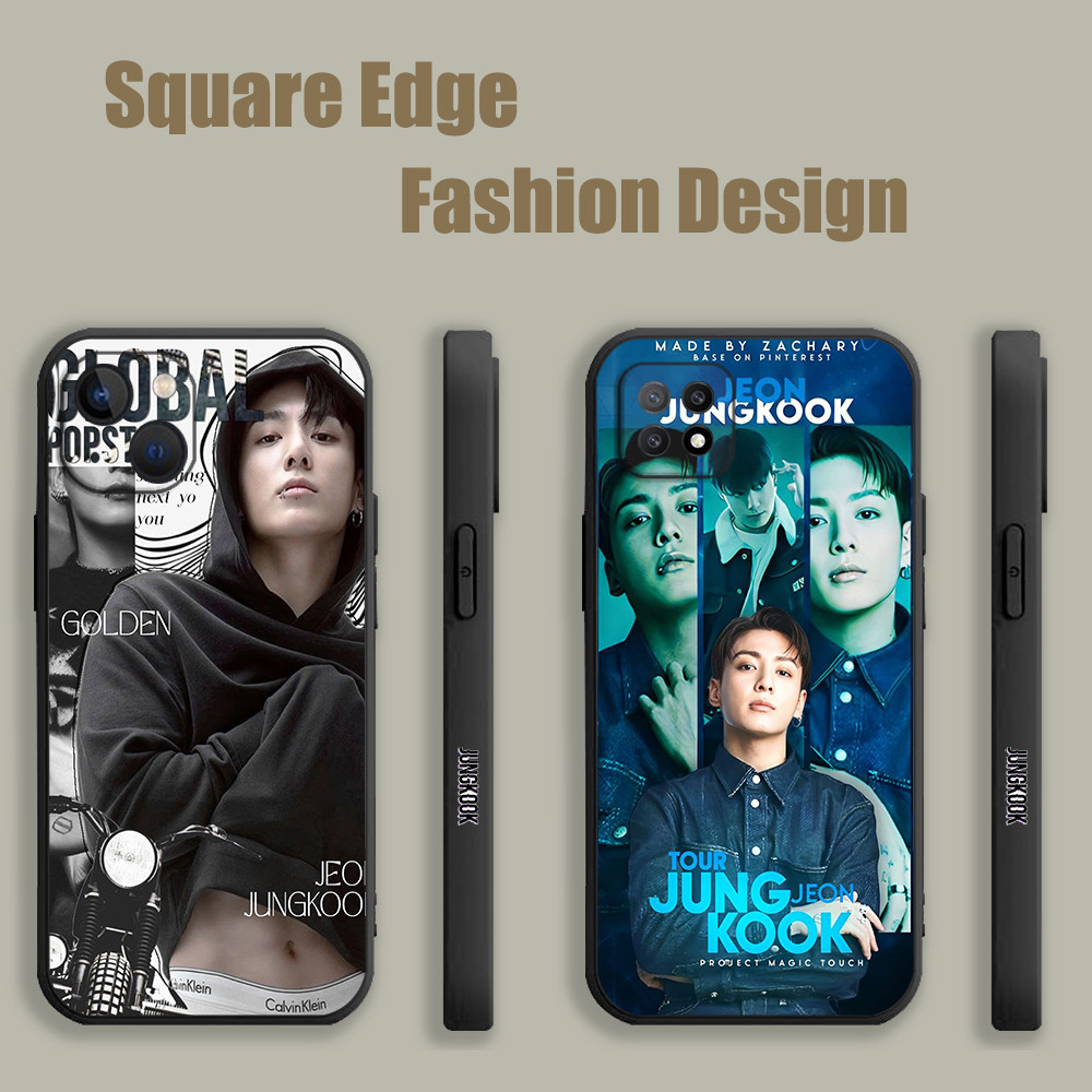 ปลอกสําหรับ Redmi หมายเหตุ 12 Turbo K70 12 13 Pro A3 14C หมายเหตุ 14 Bts Jungkook WMS05 เคสโทรศัพท์ข