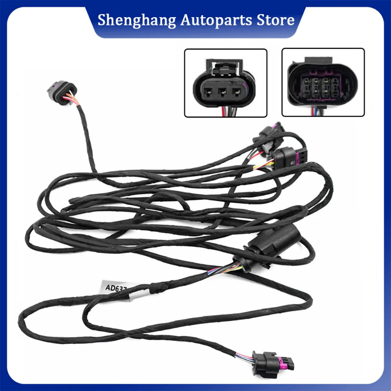 4GD971095B Front Bumper Parking Sensor For Audi A6 C7 C7PA Q3 2012-18 Bumper Wiring Harness Bumper
