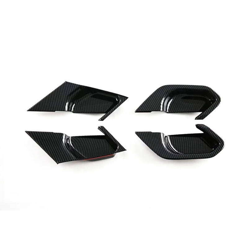 For BMW 5 Series G60 2024 Inner Door Handle Bowl Cover Trim Decoration Interior Accessories ,ABS Ca
