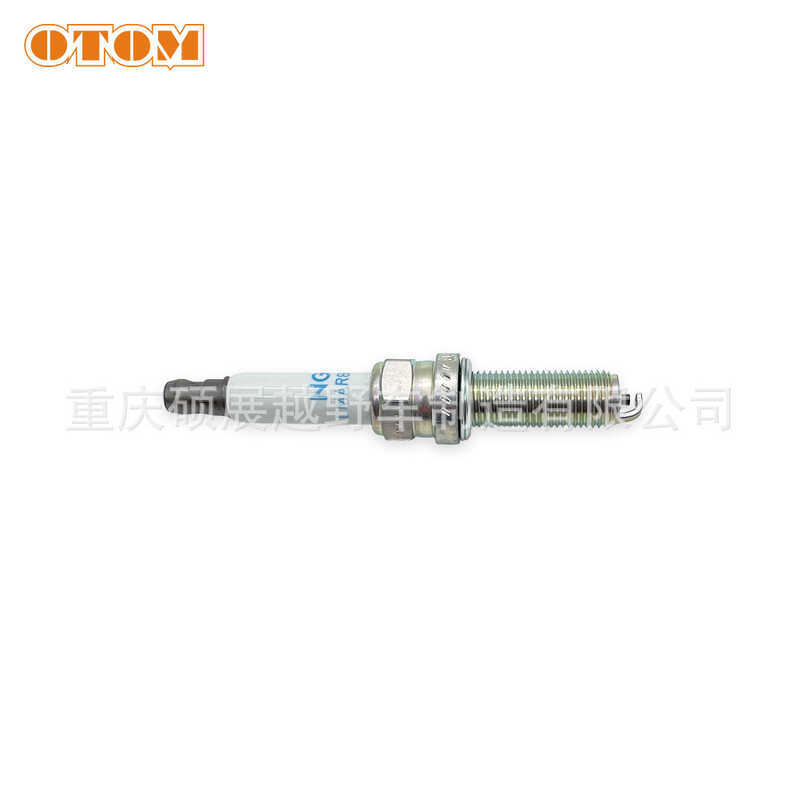 OTOM รถจักรยานยนต์ออฟโรด Lungxin ชิ้นส่วนเครื่องยนต์ YB300H YB250R หัวเทียน LMAR8J-9E