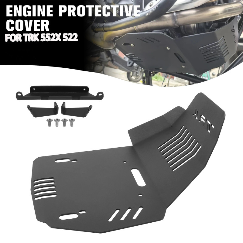 For Benelli TRK 552X 522 TRK552X TRK552 TRK 552 2024 2025 Lower Engine Base Chassis Guard Belly Pan