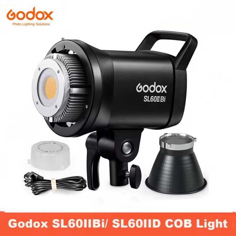 Godox Godox SL60IID/SL60IIBi ไฟถ่ายภาพ LED แสงเสมอห้องสมอแสงอ่อน