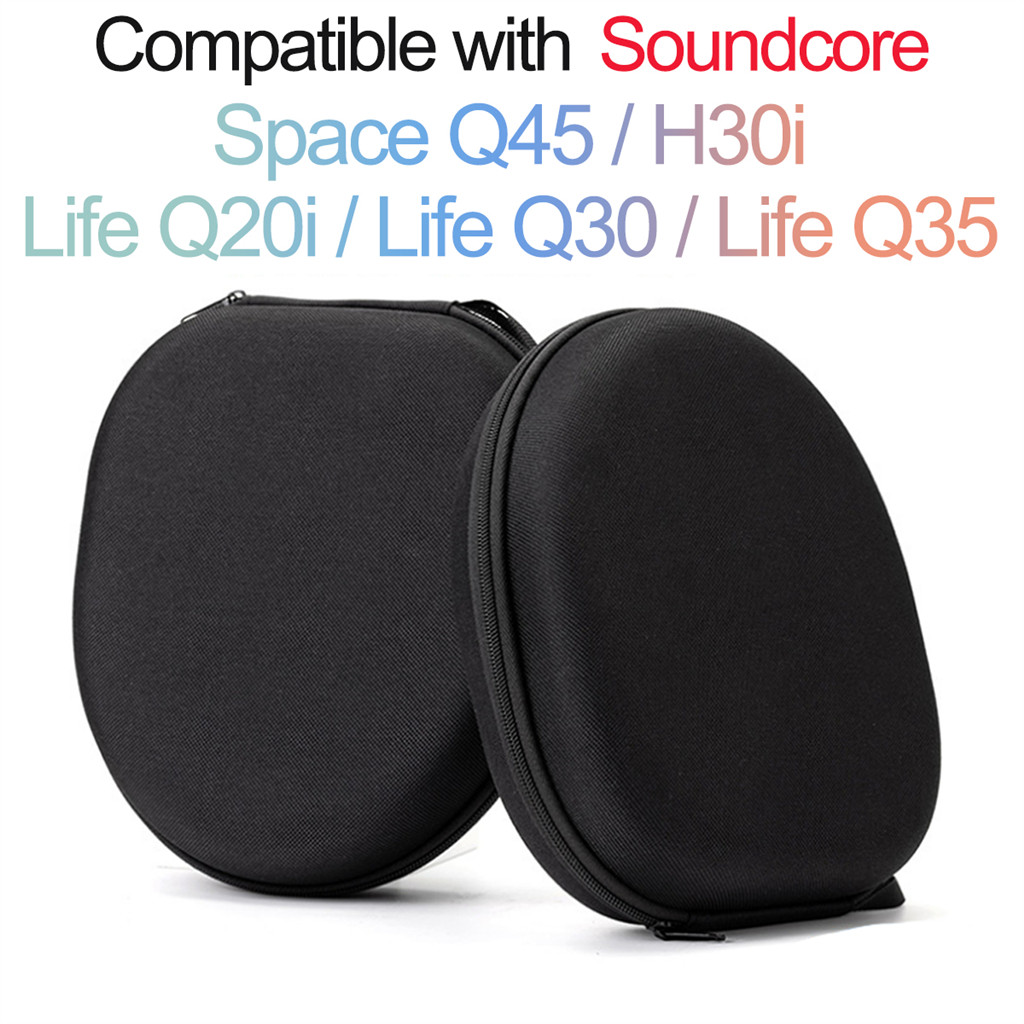 สําหรับ Soundcore Space Q45 / H30i / Life Q20i / Life Q30 / Life Q35 แบบพกพาชุดหูฟังกระเป๋าเดินทางกั