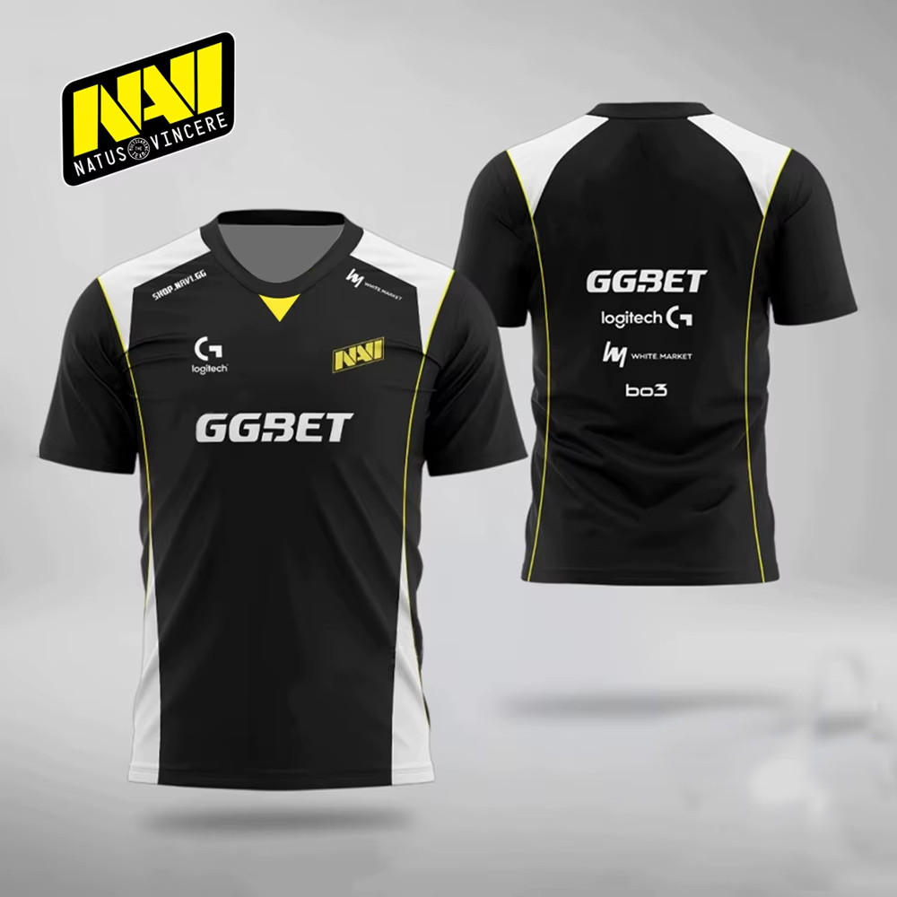 Navi CS2 E-sports Team Uniform Jersey CS:GO Professional League Training Uniform S1mple Aleksib Fans
