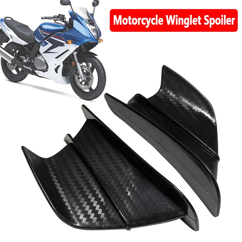 Motorcycle Accessories Winglet Aerodynamic Side Wing Kit Fin Spoiler Fit for Suzuki GS500 GS500E GS