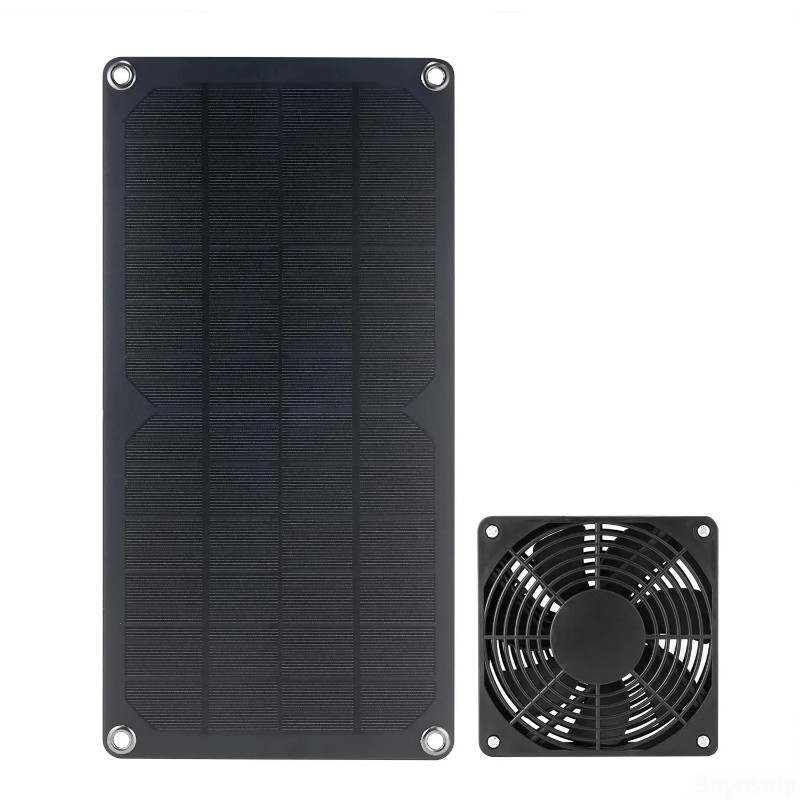 10W 12V Solar Power 3W mini fan pet exhaust fan exhaust fan