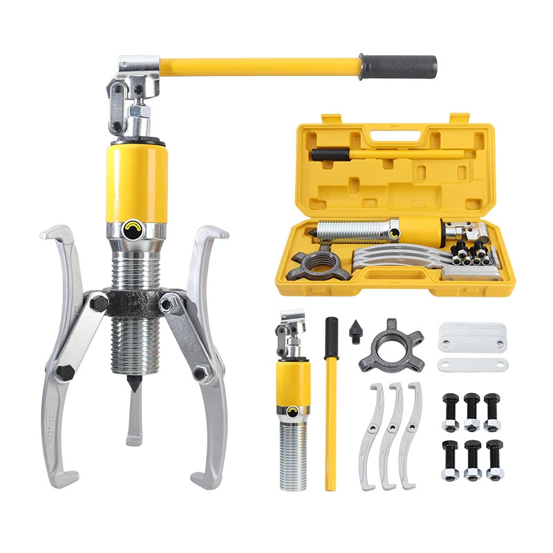 5Ton Hydraulic Gear Wheel Bearing Puller Separator Tool Two Three Adjustable Jaws with Portable YL-