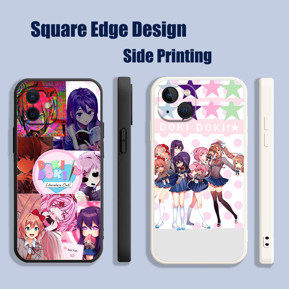 ปลอกสําหรับ infinix Hot 9 Play 10 10S 10i 10Play 11S NFC DDLC Yuri Monika sayori natsuki BOV05 เล่นเ