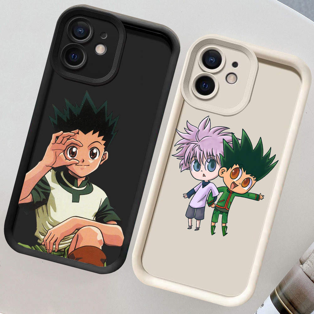 CH55 Hunter x Hunter Soft Case สําหรับ iPhone 6 6s 11 12 Mini Pro Max Plus เคสป้องกัน