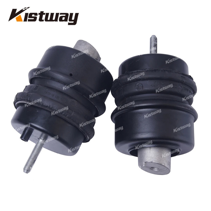 2PCS Diesel Oil Engine Support Motor Mount For VW Phaeton 3D1 3D2 3D3 3D4 3D6 3.0 V6 TDI 4Motion 04