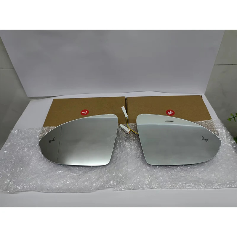 USA Version For VW Jetta MK7 2019 2020 Auto Heated Blind Spot Warning Wing Rear Mirror Glass