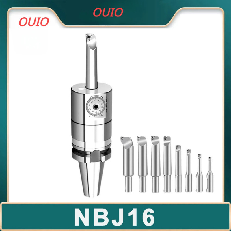 OUIO NBJ16 Fine Boring Head BT30 BT40 NT30 NT40 MT4 MT5 MT6 SK30 SK40 CAT40 R8 C20 CAT40 BT50 NT50