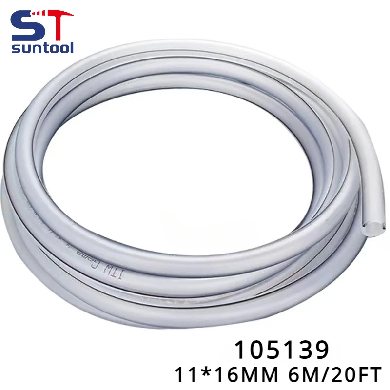 Suntool 11mm-16mm Anti Static Powder Hose 6M/20FT 105139 for Gema Powder Coating Spray Gun 11*16mm