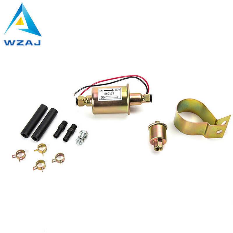 รถดัดแปลงแรงดันต่ําปั๊มเชื้อเพลิงอิเล็กทรอนิกส์ E8012S E8016S ปั๊มเชื้อเพลิงภายนอก