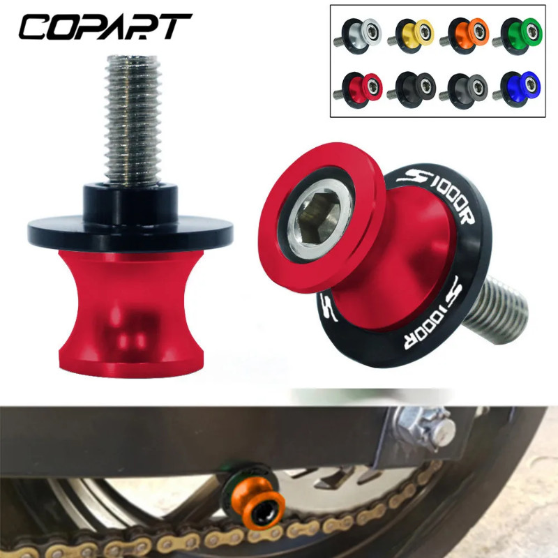 For BMW S1000R S1000RR S 1000 R All Years 2PCS Motorcycle Accessories SwingArm Sliders Spools CNC S