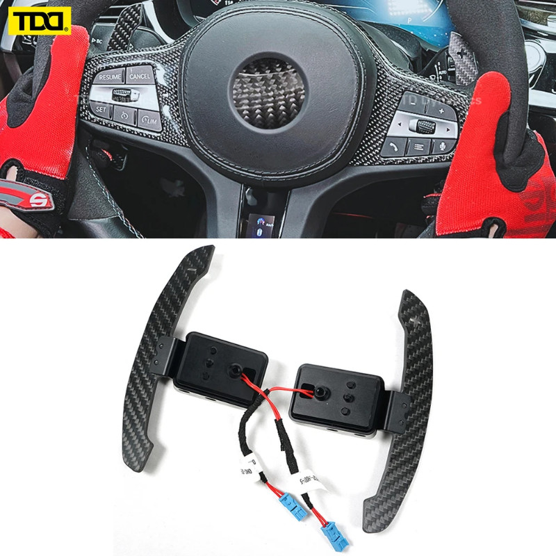 100% Real Carbon Fiber Magnetic Carbon Fiber Paddle Shifters For BMW F20 F30 F32 F34 F36 F80