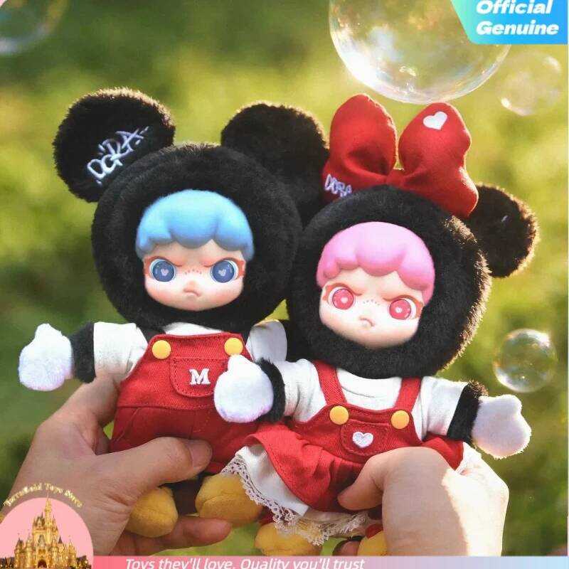 C Genuine Tnt Dora Mickey E Vinyl Plush Pendant Bd Box Toys Cartoon Anime Figure Doll Dora Minnie C