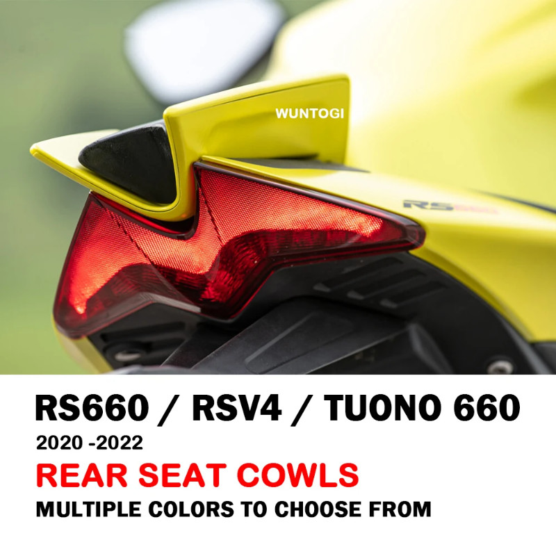 RS660 Pillion Seat Cover Motorcycle Seat Fairing For Aprilia RS 660 Tuono 660 RSV4 Passenger Seat C