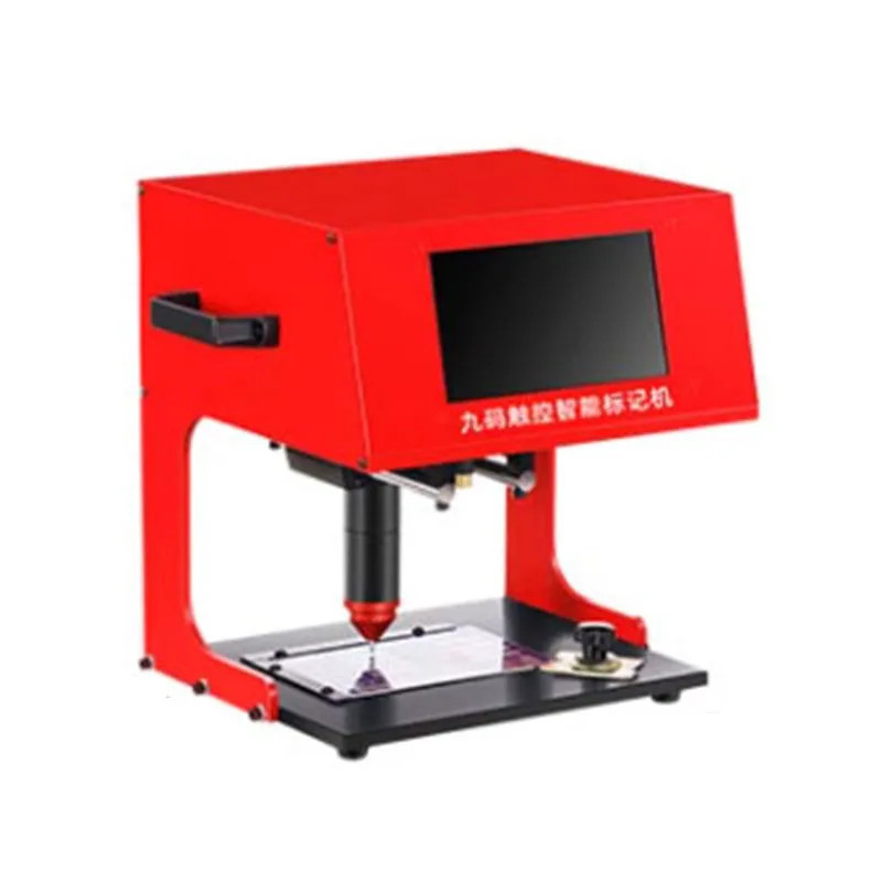 170*110mm Pneumatic Marking /Electricity Marking Machine Desktop Car Nameplate Marking Machine Meta