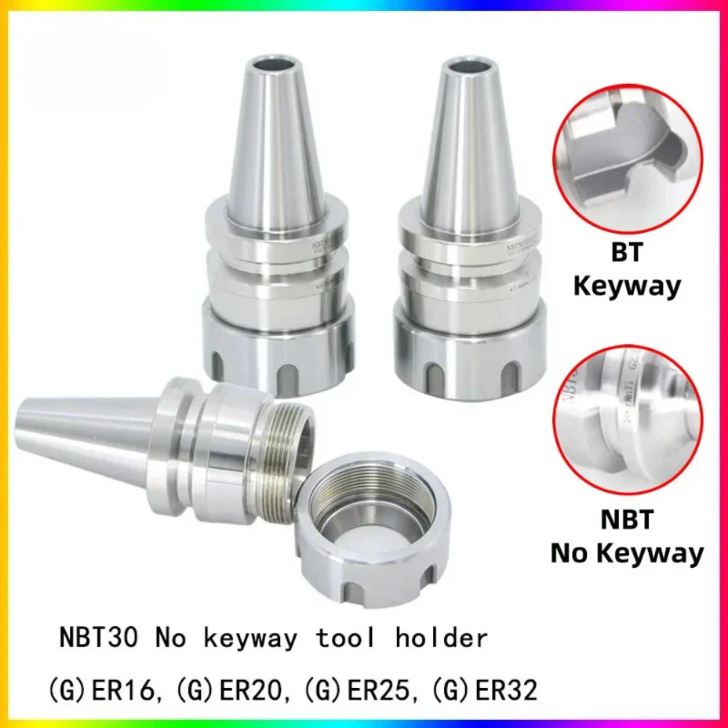 NEW NBT30 ER11 ER16 ER20 ER25 ER32 Accuracy 0.002 Tool Holder GER16 GER20 GER25 GER32 tool holder N