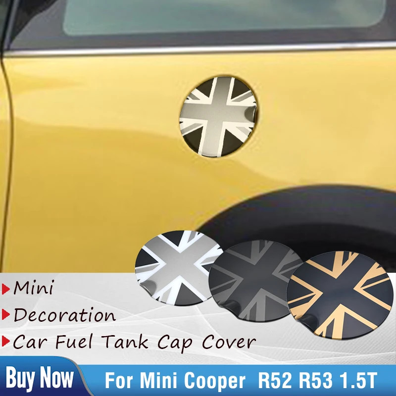 Brand New Plastic Car Fuel Tank Cap Cover Sticker For Mini Cooper S R52 R53 1.5T Only Car-Styling