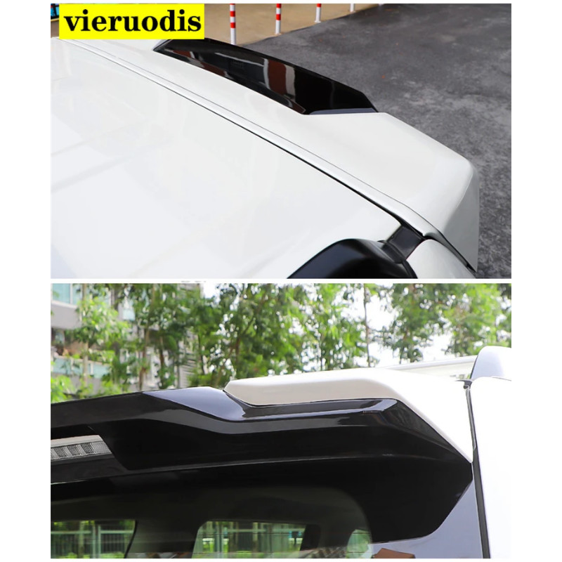 ABS Plastic Black White Color Rear Trunk Boot Wing Spoiler For Toyota Cruiser Prado FJ150 FJ 150 20