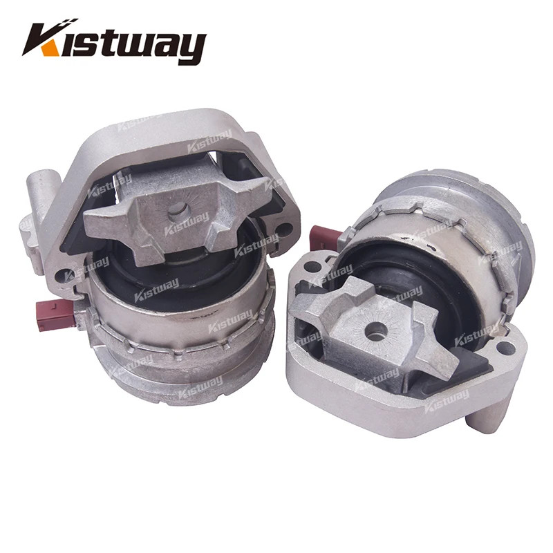 2PCS Electronically Controlled Hydro Motor Engine Mount For Audi A6 S6 RS6 A7 RS7 A8 D4 S8 4.0T 4H0