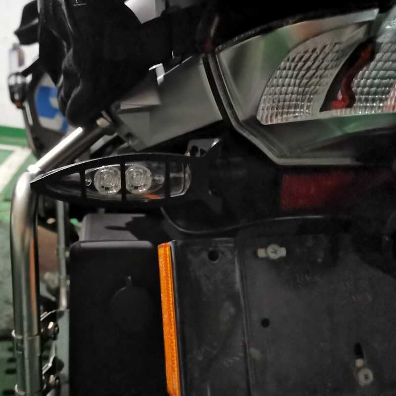 เหมาะสําหรับ BMW F750GS F850GS R1200GS R1250GS ดัดแปลงด้านหลังไฟเลี้ยววงเล็บป้องกัน