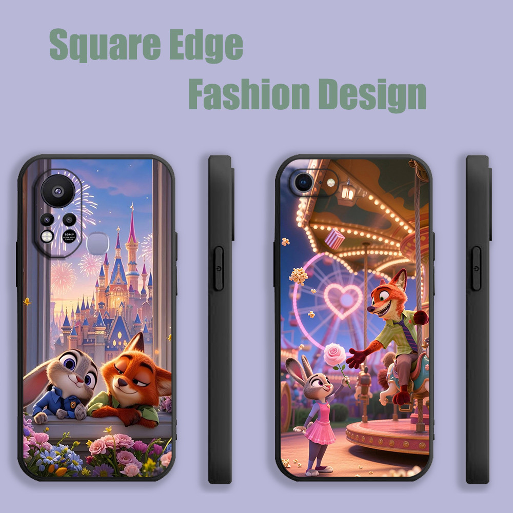 ปลอกสําหรับ Samsung Galaxy S20 S10 S23 S21 S22 S24 Ultra Fe Plus A14 zootopia 2 faturing Judy และ Ni