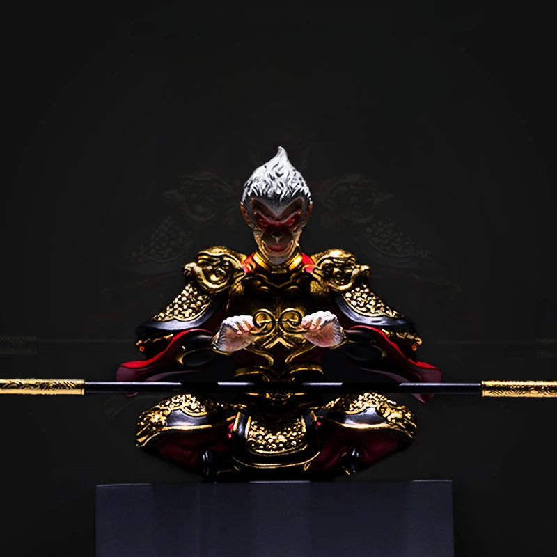 Black Myth Wukong Qitian Dasheng, Living Room, TV Cabinet Ornament, Soft Car Decoration, Car Decora