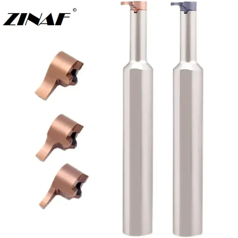 MG-H12-15-05R 07R 09R Comma Small Hole Internal Bore Grooving Inserts MB-05GR 07GR 09GR 100 200 250