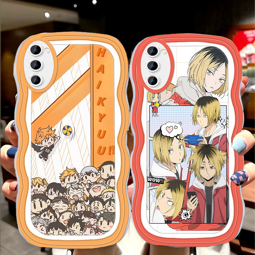 ส-15 ไฮคิว!! เคสสําหรับ OPPO A5 A5i 2025 A5X Pro 5G TPU โปร่งใส