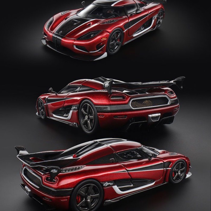 โมเดลรถเรซิ่น Koenigsegg Agera RS