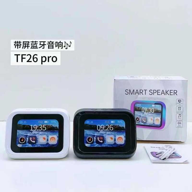 TF26PRO ลําโพงอัจฉริยะ Call Voice Assistant นาฬิกาปลุกบลูทูธ การค้าต่างประเทศ บลูทูธ 5.3