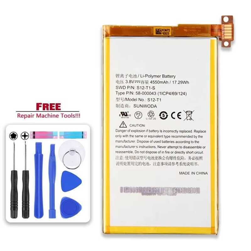 Tablet Battery 4550mAh For Amazon Kindle Fire HD X7 C9R6QM Kindle Fire Hdx S12-T1 S12-T1-S