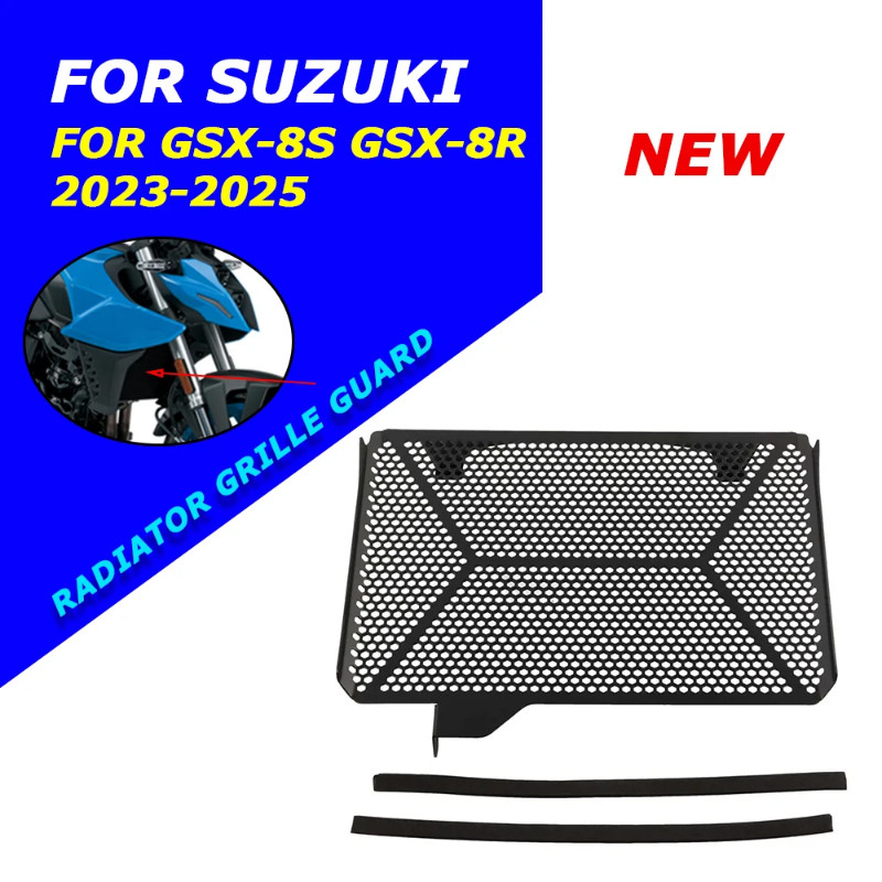 Radiator Guard Grill Cover Protector FOR SUZUKI GSX-8S GSX-8R GSX8S GSX8R GSX-8 S GSX8 R 2023 2024