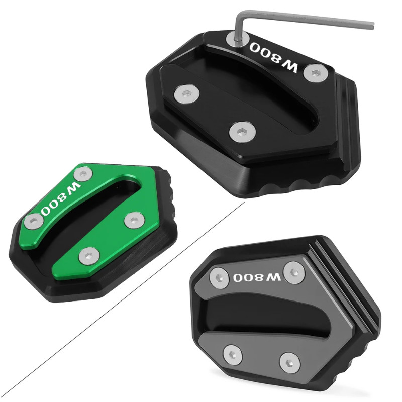 For KAWASAKI W800 W650 W400 W 800 650 400 2019-2023 Motorcycle Kickstand Foot Side Stand Extension