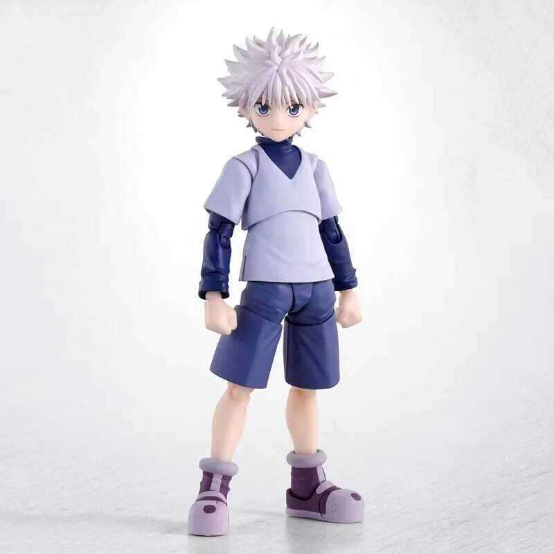 C Anime Action Figure Hunter X Hunter Killua Zoldyck Articulated Collectible Model Toy Gifts For Bo