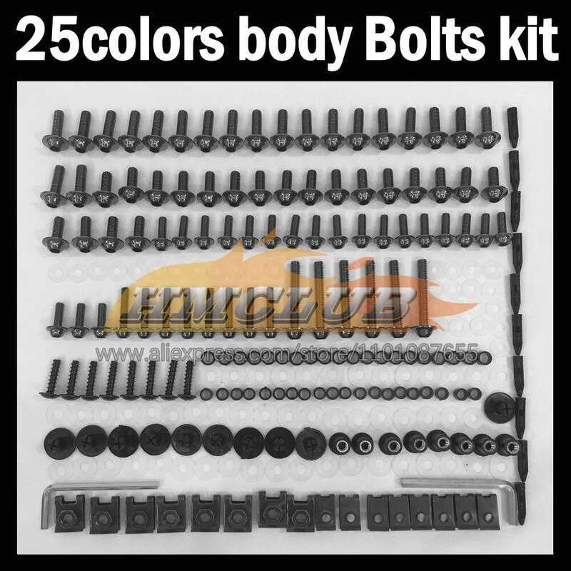 268ps สกรูเต็มชุด Body bolt สําหรับ HONDA NSF 100 NSF-100 NSF100 06 08 09 10 2006 07 2008 2009 2010 