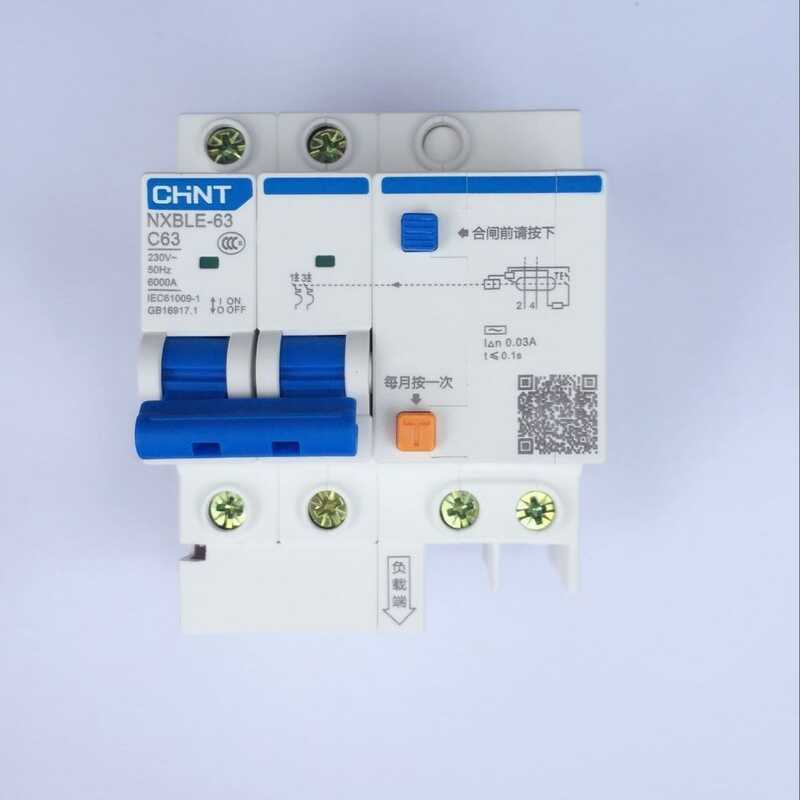 Zhengtai เบรกเกอร์รั่ว NXBLE-32 2P C32A 25A 20A 16A 10A