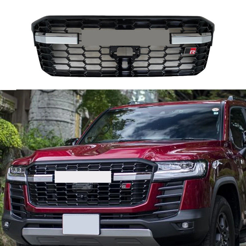 Modified NEW Style For Land Cruiser Racing Grill For Land Cruiser 300 LC300 2022 Front Bumper Cover