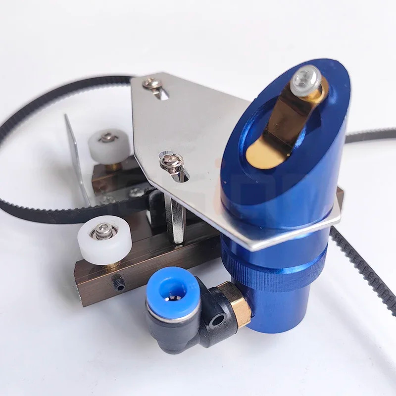 CO2 Laser Head With Air Nozzle, Carriage Rollers, Fix Plate, 5mm Belt for K40 Laser Engraving Cutii