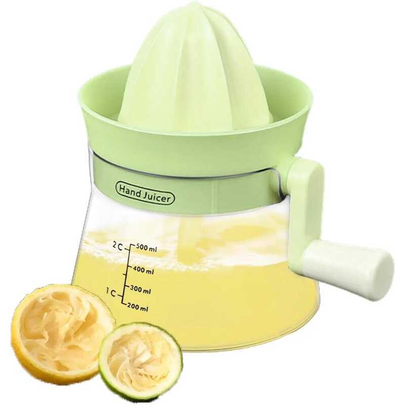 C Manual Juicer - Home Lemon Juicer, Hand-Cranked Fruit Juicer, Labor-Saving Manual Juicer, Suitabl