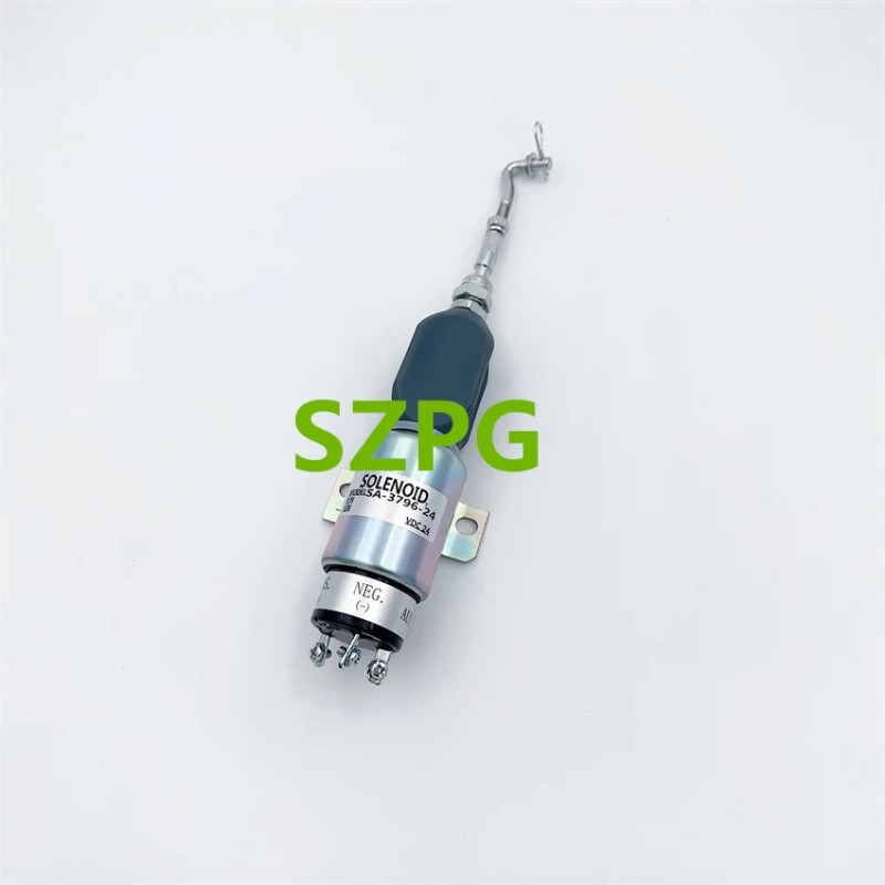 24V Fuel Shut Off Stop Solenoid B4002-1115030 1751-24E7U1B1S5 SA-3796-24 For Cummins 6CT8.3L Engine