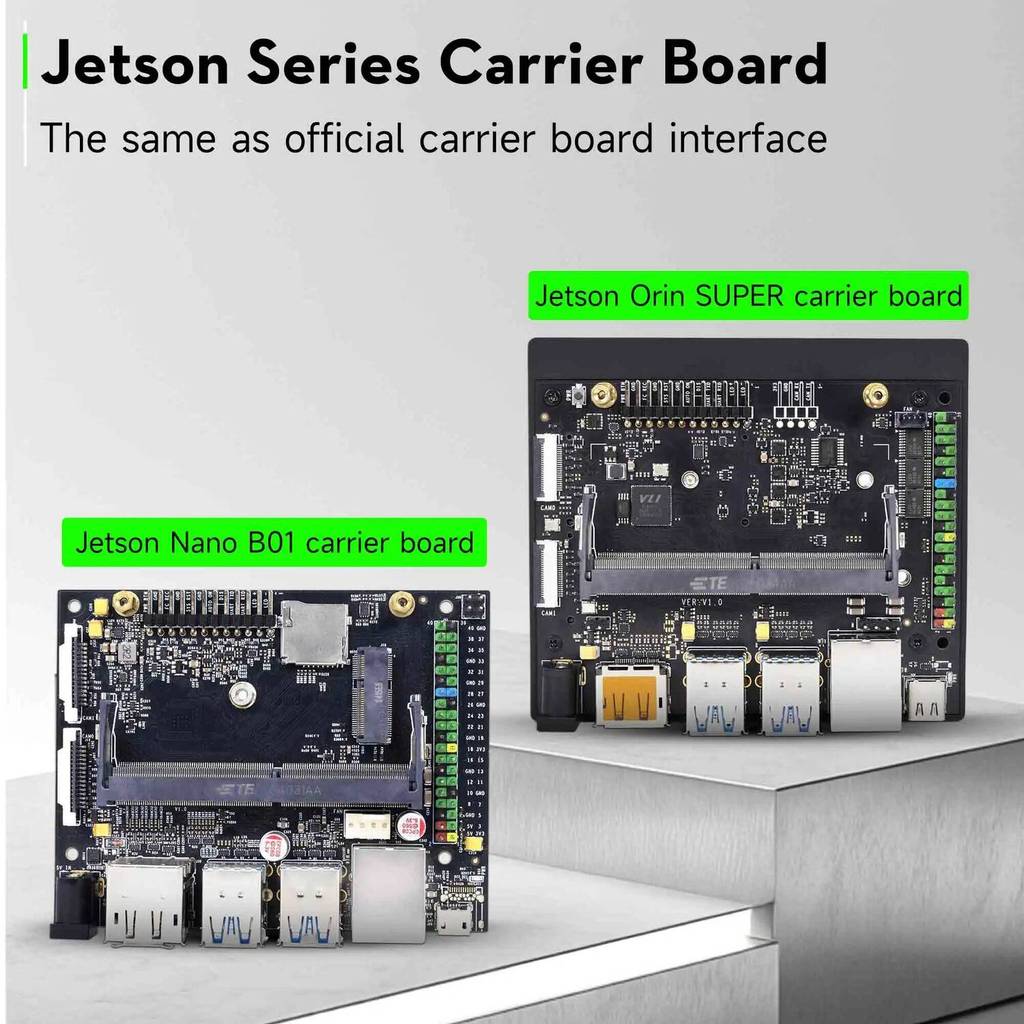Jetson Nano/Orin NX Carrier Board Jetson Core โมดูล AI Development Kit สําหรับ DIY โปรเจคเตอร์อิเล็ก