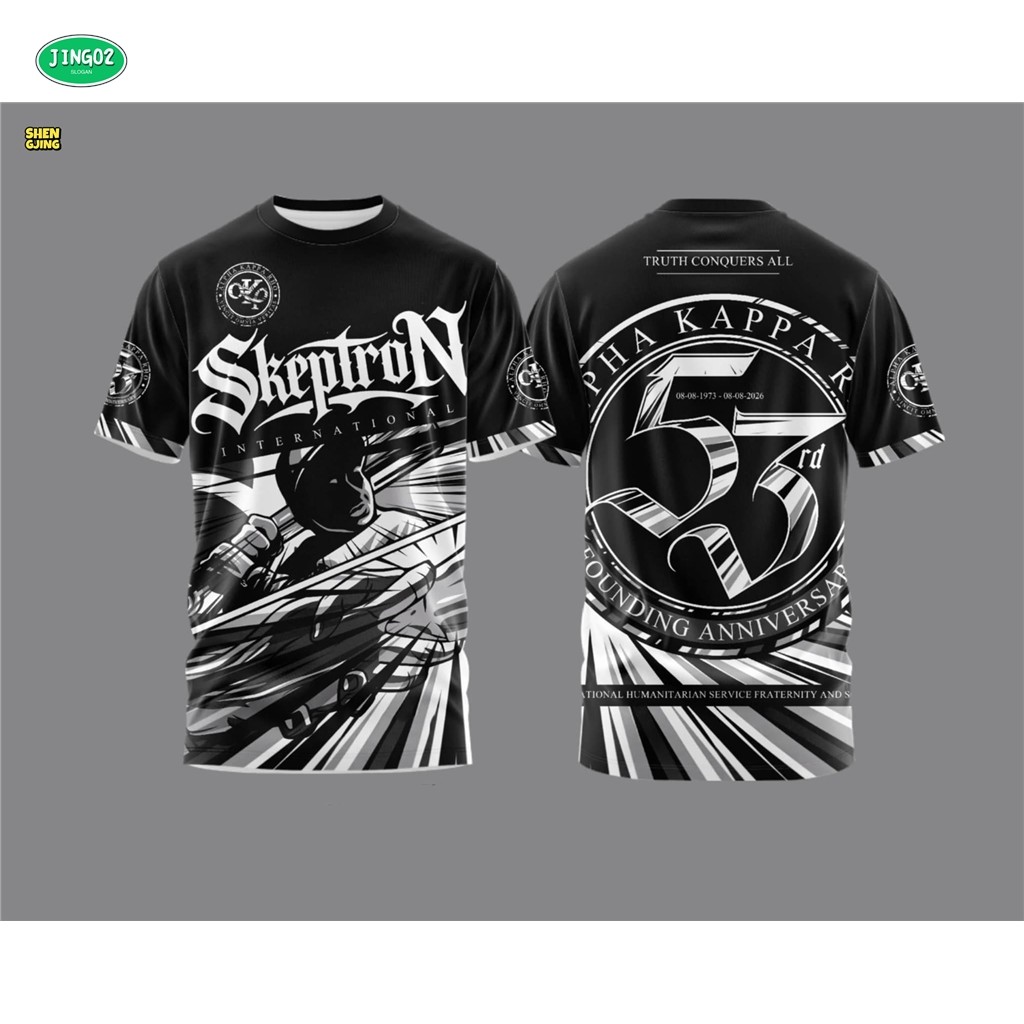 (J02)Akp 1973 Alpha Kappa Rho V34 53th New DesignAnniversary Skeptron 53st Clothing 4