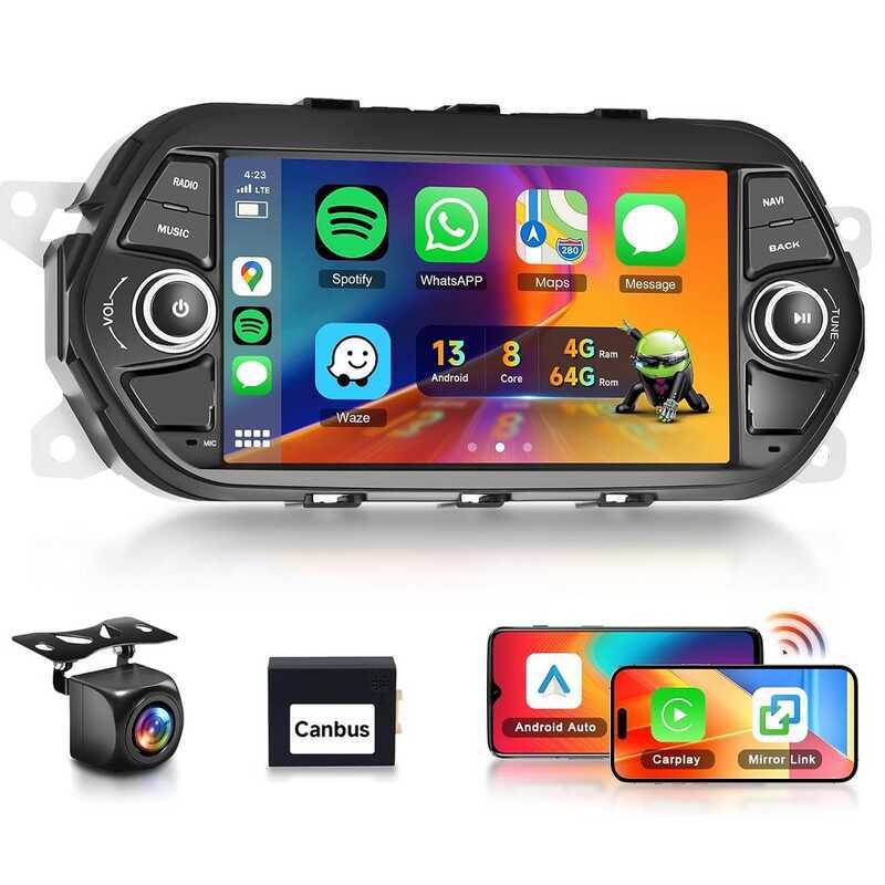 เหมาะสําหรับ Fiat Fiat Tipo Egea Android 23 ซม.HD Reversing Video Navigator