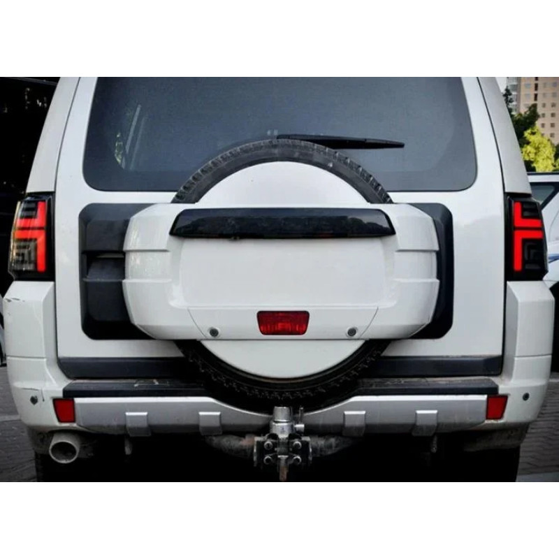 1 Piece 2007-2013 Rear Spare Tire Cover For Pajero V97 V93 Tire Decoration Board For Montero V98 V9