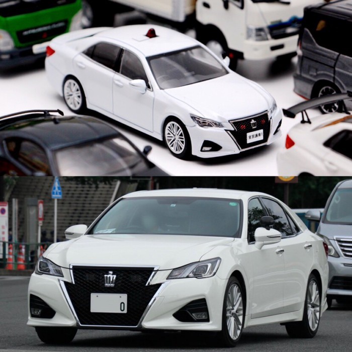 RaiS Toyota Crown Toyota Crown GRS214 1: 43 Palace Guard รถตํารวจญี่ปุ่น
